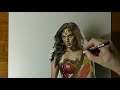 Drawing Wonder Woman with Marcello Barenghi (music: Peter Godfrey)