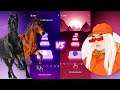 Lil Nas X - Old Town Road Vs Tones And I - Dance Monkey (Tiles Hop)