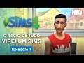 Me Recriei no Jogo, Agora Sou um Sims - The Sims 4 #1 | HomineK1 (Gameplay)