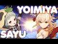 Tirando al banner de YOIMIYA porque quiero conseguir a… SAYU! | Genshin Impact