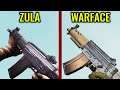 Warface vs Zula - Weapons Comparison
