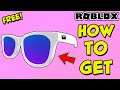 [FREE ITEM] How To Get Vans White Spicoli Sunglasses In Roblox - Limited Time Event Item