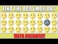 HOW GOOD ARE YOUR EYES #144 l Find The Odd Emoji Out l Emoji Puzzle Quiz