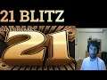 21 BLITZ. You can play for free, or you can play for money.