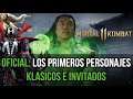 Mortal Kombat 11: Kombat pass | OFICIAL LOS PRIMERO PERSONAJES KLASICOS E INVITADOS DEL DLC