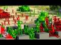 BESIEGING A GREY SUPER FORTRESS| Attack On Toys | ARMY MEN Battle Simulation #2