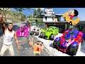 GTA 5 : Franklin And Shinchan Collecting Billionaire Cars in GTA 5 || thugboi max