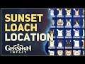 Sunset Loach Location Genshin Impact