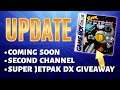 UPDATE - Coming Videos, Second Channel, and Super Jetpak DX Giveaway!