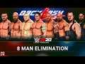 WWE 2K20 8 Man Elimination Match Gameplay - WWE 2K20 Gameplay Match Hello Levels