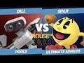 Smash Ultimate Tournament - Dill (ROB) Vs. Sinji (Pac-Man) SSBU Xeno 169 Pools