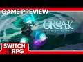 SwitchRPG Previews - Greak: Memories of Azur ​- Nintendo Switch Gameplay