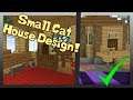 MINECRAFT | How to Make a Small Cat House Design! 1.14.4