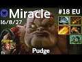 Miracle [Liquid] plays Pudge!!! Dota 2 7.22
