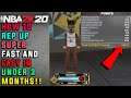 NBA 2K20 - How to Rep Up and Hit Legend Really Fast! In Under A Month!! - NBA 2K20 BEST REP METHODS
