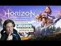 Horizon Zero Dawn Complete Edition jogando pela primeira veiz