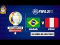 ELI GAMER (BRASIL) VS JUAN PAULO (PERU) | X1 NO FIFA 21 | PLAYSTATION 4
