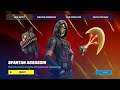 FORTNITE NEW UPDATE SPARTAN ASSASSIN BUNDLE & CHALLENGE SHOWCASE & AVAILABLE NOW