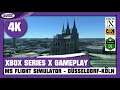 MS Flight Simulator: Germany Düsseldorf - Köln/Bonn Flug - Cessna | 4K 60FPS Xbox Series X
