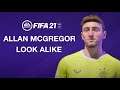 ALLAN MCGREGOR / FIFA 21 PRO CLUBS LOOK ALIKE