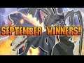 THE SEPTEMBER GIVEAWAY WINNERS! | CONGRATS! | Roblox Kaiju Universe