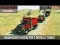 BeamNG Drive - Suspension Testing The T-Series & Trailer