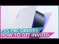 Sony Starting PS5 Pre Orders and How To Get Invited