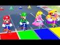 Super Mario Party MiniGames - Mario Vs Luigi Vs Peach Vs Boo (Master Cpu)