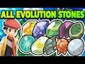 How & Where to Get ALL Evolution Stones in Pokémon Brilliant Diamond and Shining Pearl