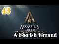 Assassins Creed Odyssey Walkthrough Gameplay A Foolish Errand