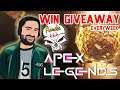 Giveaway Month!! Apex Legends Live India | !giveaway !members !sounds