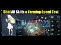 Black Desert Mobile Shai All Skills & Farming Speed Test