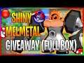 🔴 LIVE Shiny Melmetal + Master Ball Giveaway #2 (Full Box) | Pokémon Sword & Shield