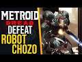 How to beat the, 3th boss, Robot Chozo Soldier, in Metroid Dread!