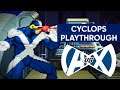 Avengers vs. X-Men (Mugen) - Cyclops Gameplay Playthrough 1080p 60fps