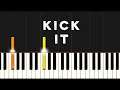 NCT 127 엔시티 127 '영웅 (英雄; Kick It) [Piano Tutorial]