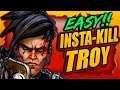 Easy INSTA-KlLL Troy (BYPASS IMMUNITY) Boss Farm (MASSIVE XP & LEGENDARY)  BORDERLANDS 3