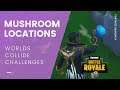 Fortnite Season X Mushroom Locations (Worlds Collide Challenges) [No Commentary]