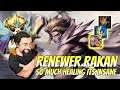 Renewer Rakan 3* - So much healing it's INSANE! | TFT Reckoning | Teamfight Tactics