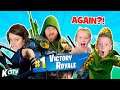 UNDEFEATED! Family FORTNITE SQUADS Battle 2! // K-CITY GAMING